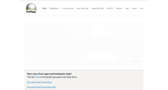Desktop Screenshot of igolfapps.com
