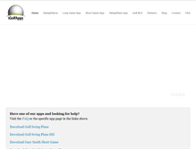 Tablet Screenshot of igolfapps.com